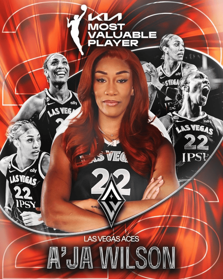 威尔逊荣获赛季MVP 生涯第五次创WNBA纪录